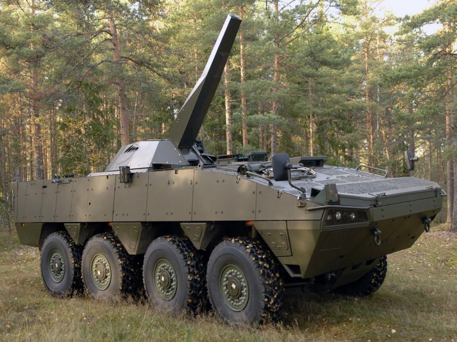  Patria AMV 8x8 with NEMO 2004 года  (фото 8 из 11)